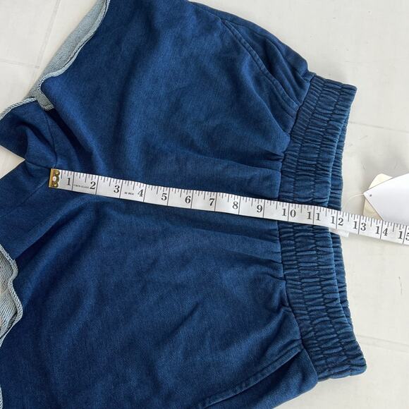 New FABLETICS Terry Sweatshort Shorts Washed Indigo Women’s Various Sizes - Picture 5 of 8